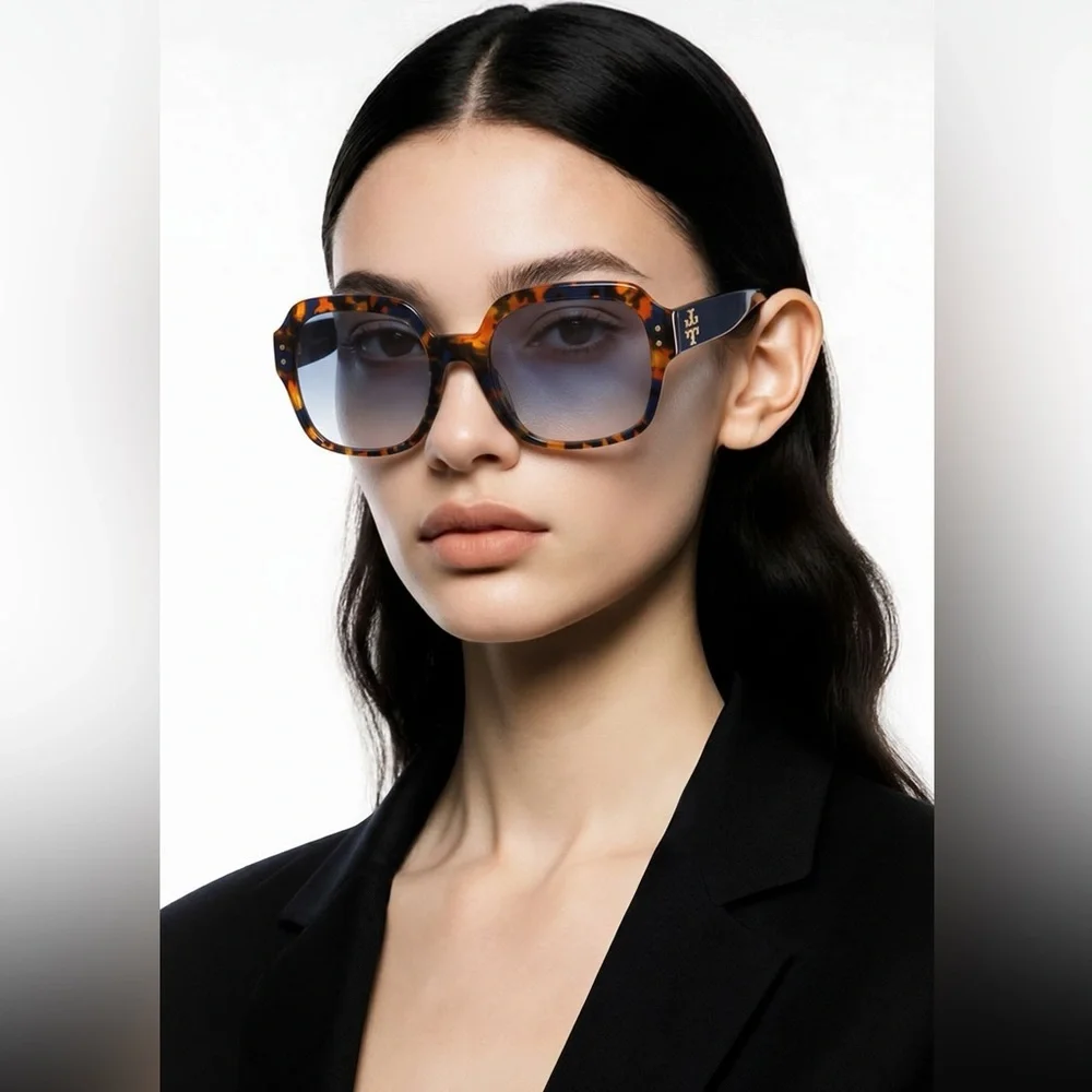 New Authentic Tory Burch TY7143U-18814L Sunglasses – Women’s Square Frame